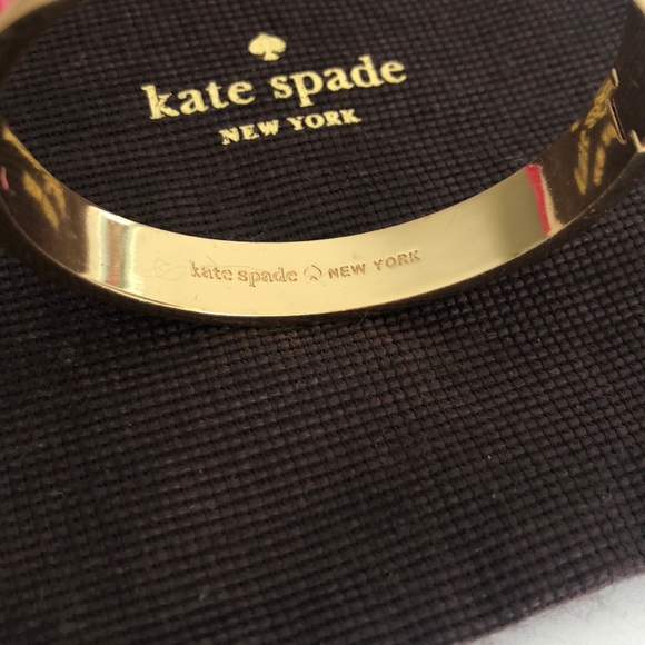 Kate Spade : hot pink and gold bracelet - Picture 3 of 3